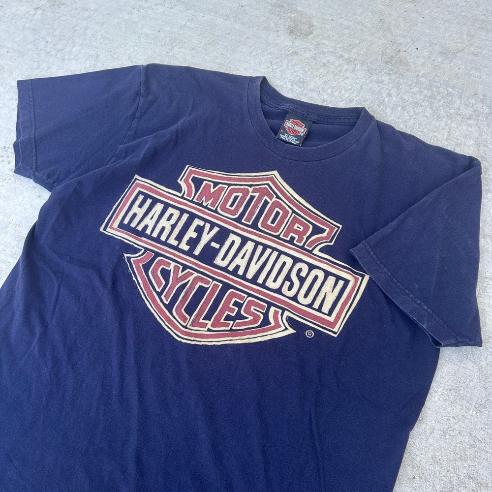 Vintage Harley-Davidson Big Logo Shirt XL Hoover Dam Biker Tee